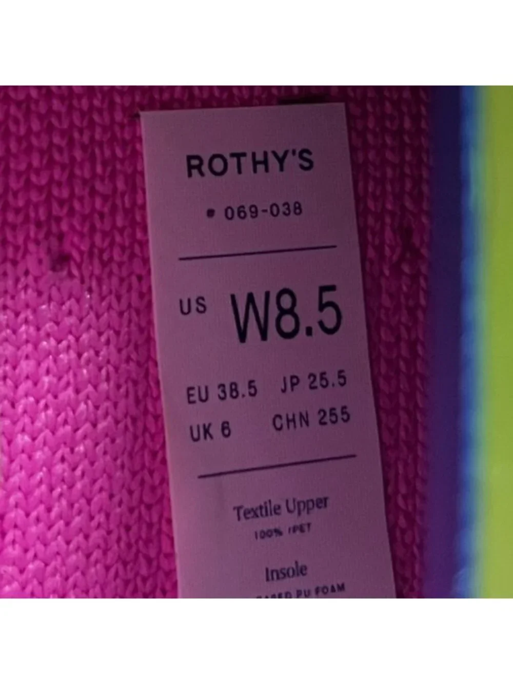 Rothy's The Driver Womens Size 8.5 Pink Casual Walking Slip-On Loafers Shoes
